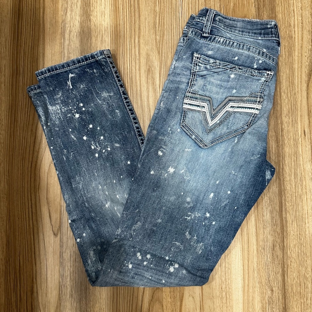 SALVAGE HAVOC STRAIGHT JEANS SIZE 33L
SLIM FIT